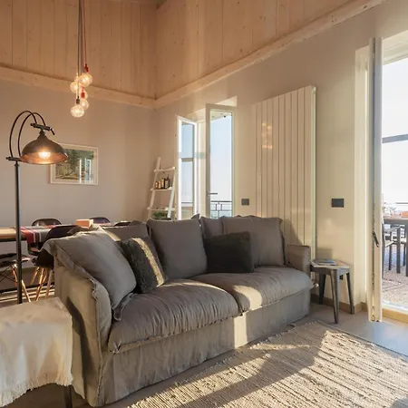 Sunset Terrace Loft - View On By Rent Apartment Brunate