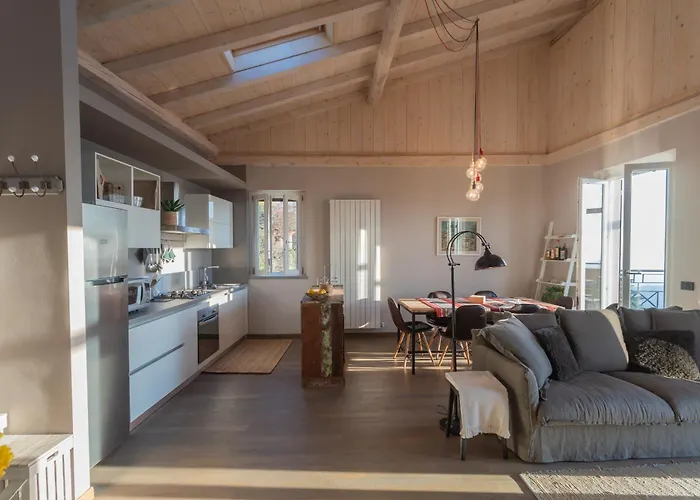 Sunset Terrace Loft - View On By Rent Brunate